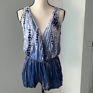 SHORE Women V-Neck Sleeveless Romper